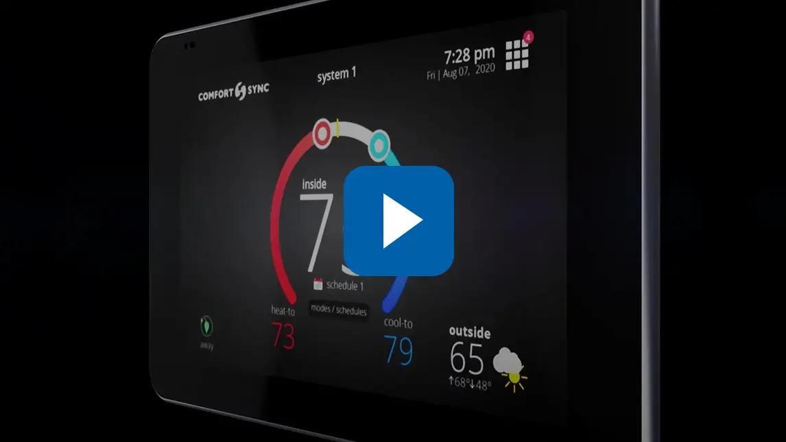 Comfort Sync Thermostat video